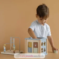 Cube d'activités en bois Océan - Little Dutch