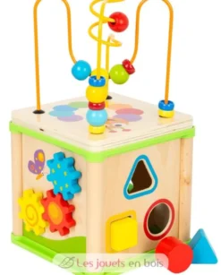 Cube d'activités Insectes multicolore Small Foot Compagny