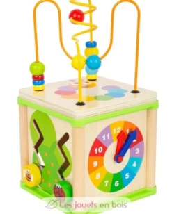 Cube d'activités Insectes multicolore Small Foot Compagny