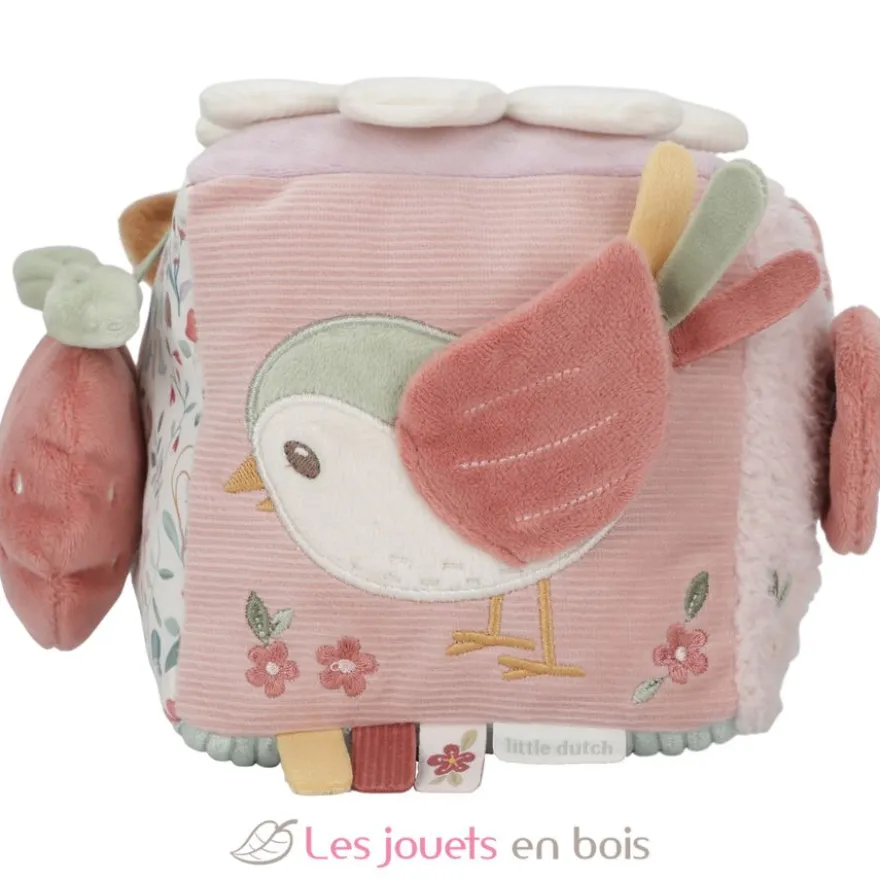 Cube d'activités Soft Fairy Garden - Little Dutch