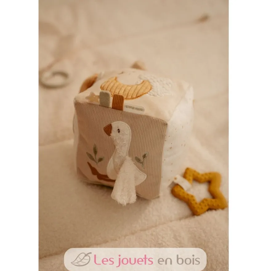 Cube d'activités Soft Newborn - Little Dutch