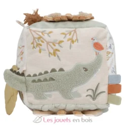 Cube d'activités Soft Safari Friends - Little Dutch