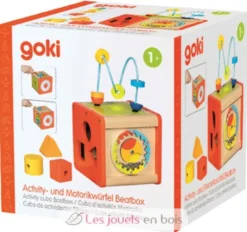 Cube de motricité et d'activités musicales - Goki