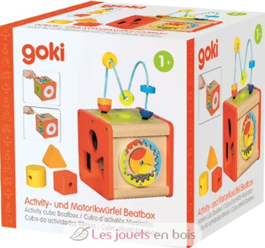 Cube de motricité et d'activités musicales - Goki