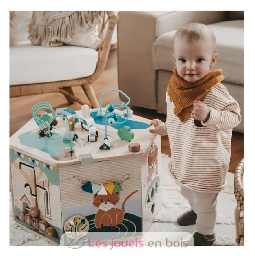 Cube de motricité XXL Animaux domestiques - Small Foot company