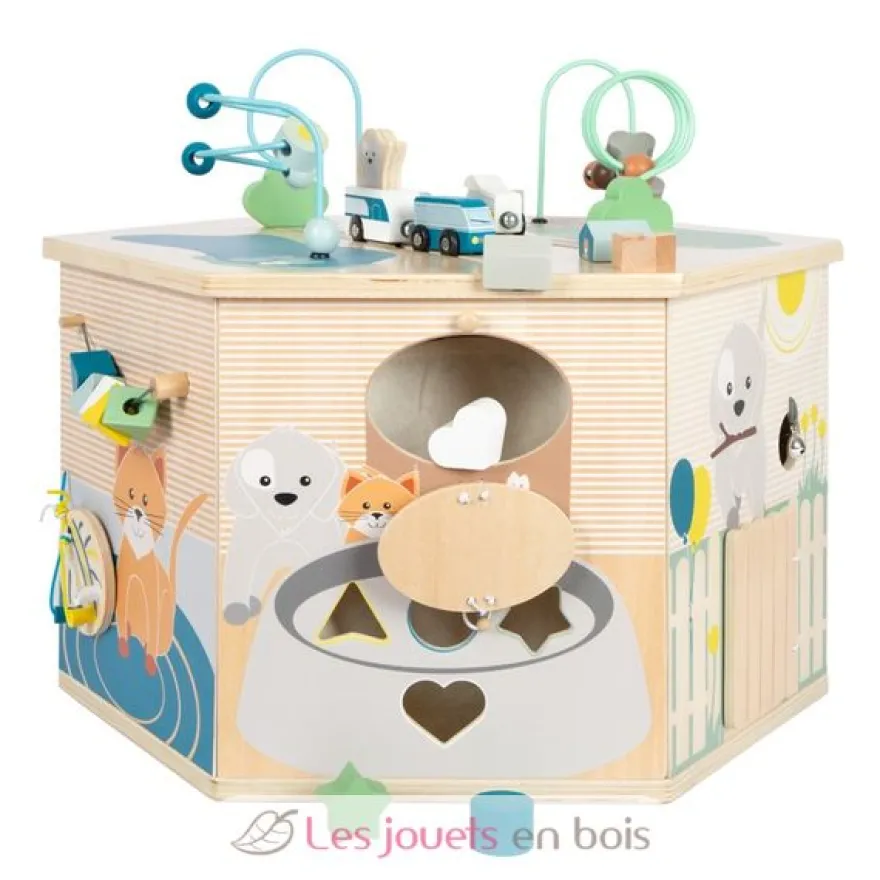 Cube de motricité XXL Animaux domestiques - Small Foot company