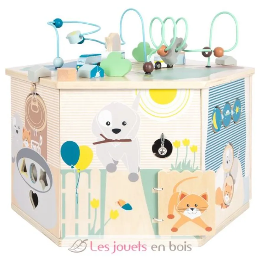 Cube de motricité XXL Animaux domestiques - Small Foot company