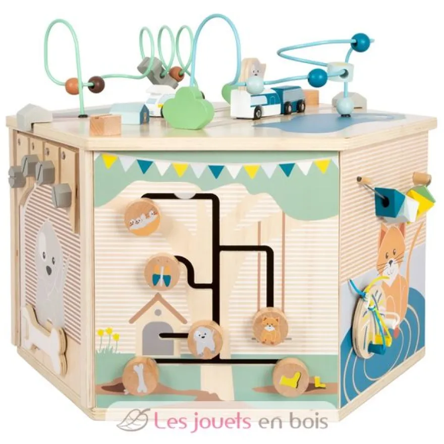 Cube de motricité XXL Animaux domestiques - Small Foot company