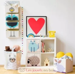 Cube de rangement Chat - 3 Sprouts