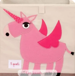 Cube de rangement Licorne - 3 Sprouts