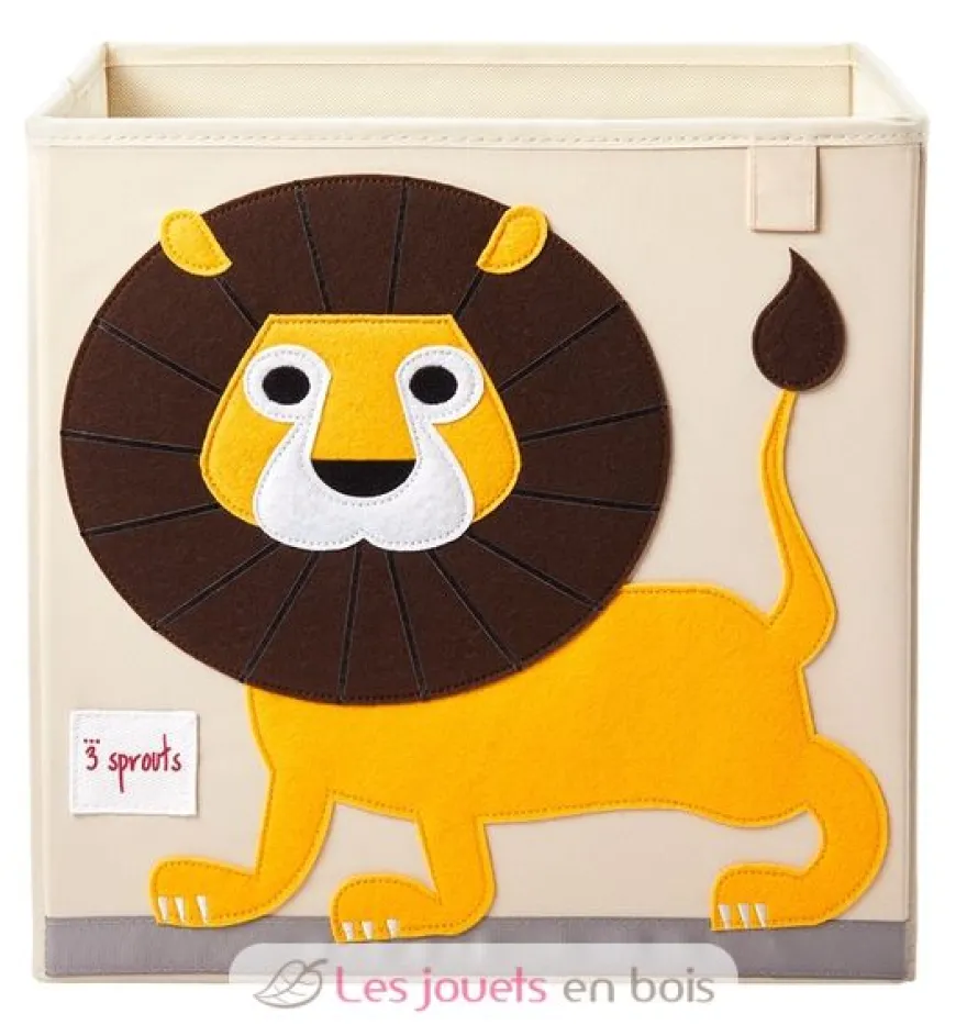 Cube de rangement Lion - 3 Sprouts