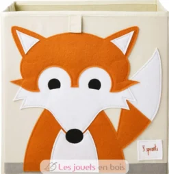 Cube de rangement Renard - 3 Sprouts
