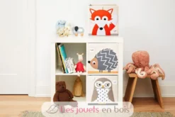 Cube de rangement Renard - 3 Sprouts