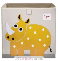 Cube de rangement Rhinocéros - 3 Sprouts