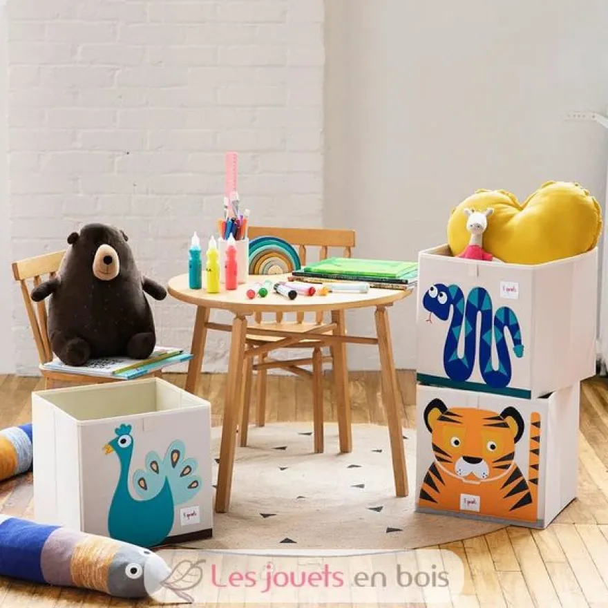 Cube de rangement Tigre - 3 Sprouts