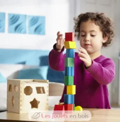 Cube de tri de formes - Melissa & Doug