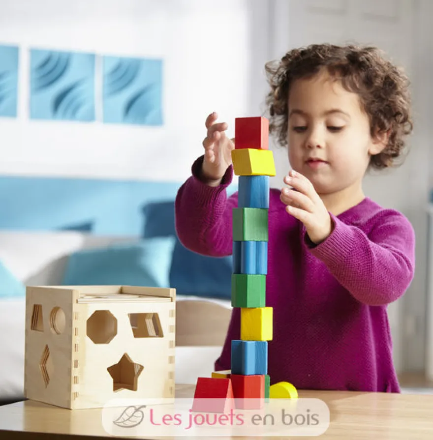 Cube de tri de formes - Melissa & Doug