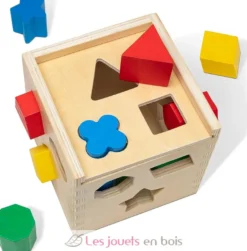 Cube de tri de formes - Melissa & Doug