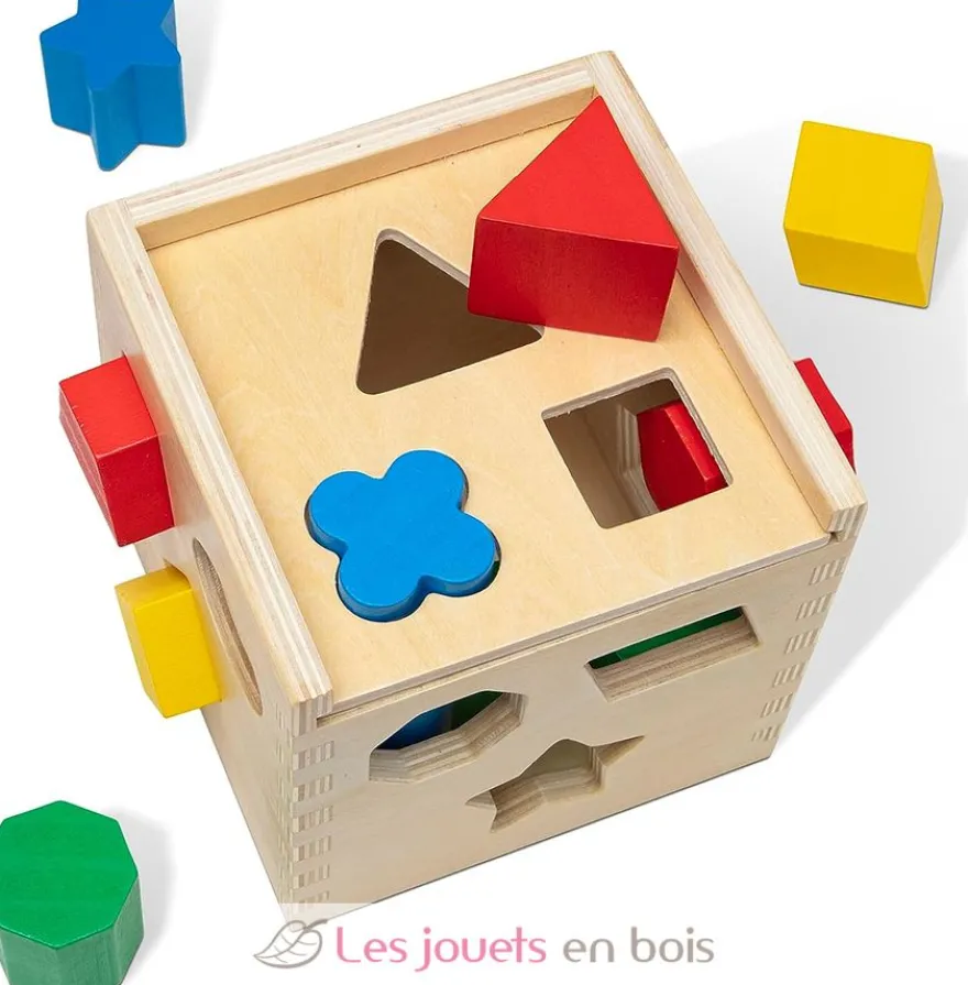 Cube de tri de formes - Melissa & Doug