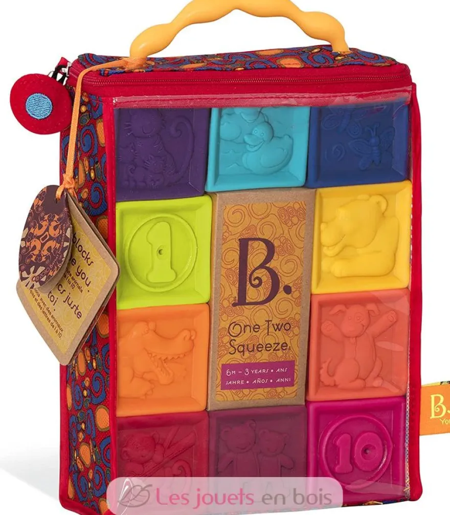 10 cubes acidulés - B.Toys