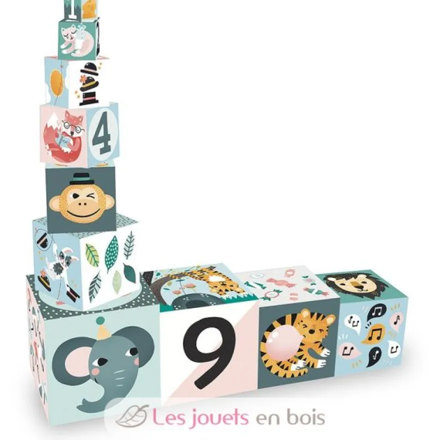 Cubes Gigognes - Les Animaux - Vilac