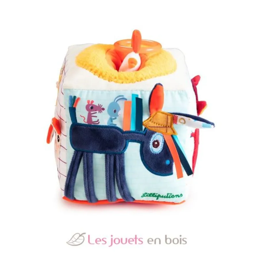 Cube sonore d'activités Ferme - Lilliputiens
