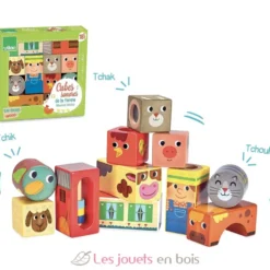 Cubes sonores de la ferme - Vilac