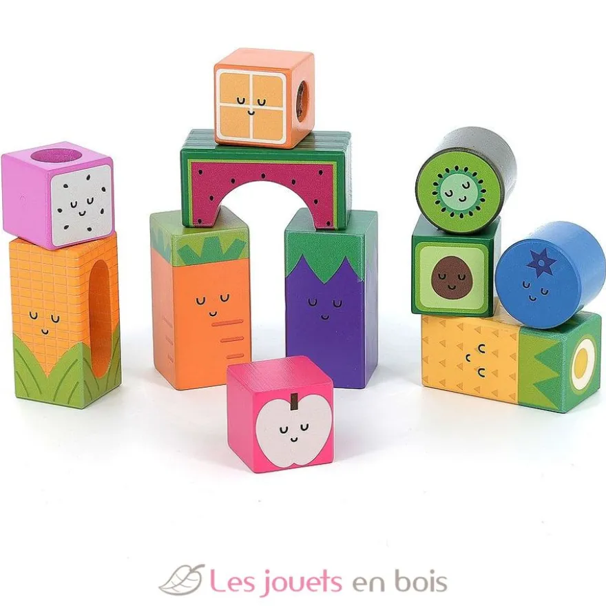 Cubes sonores fruits Andy Westface - Vilac