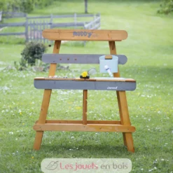 Cuisine d'extérieur en bois Muddy Lab marron - Janod