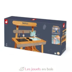 Cuisine d'extérieur en bois Muddy Lab marron - Janod