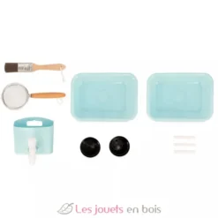 Cuisine d'extérieur en bois Muddy Lab marron - Janod