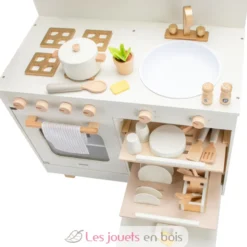 Cuisine en bois avec lave-vaisselle - New Classic Toys