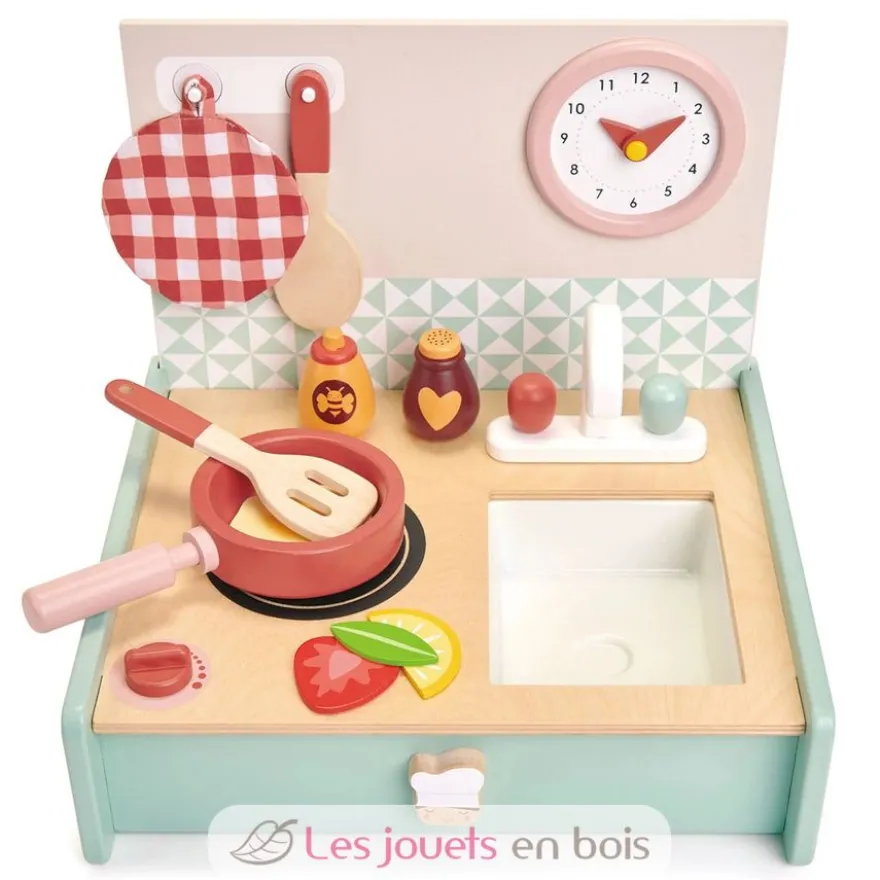 Cuisine pliable en bois - Tender Leaf Toys