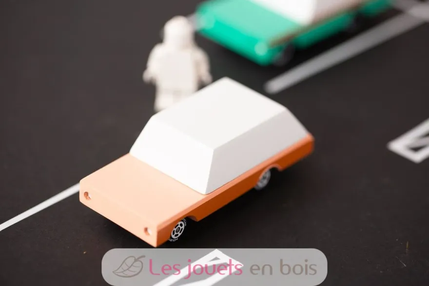 Dart Wagon - Le break rose pêche - Candylab Toys