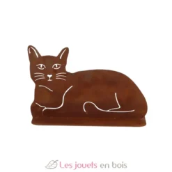Décoration de jardin en acier rouillé Chat couché - Esschert Design
