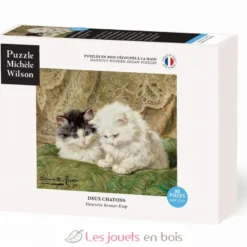 Deux chatons de Ronner-Knip - Puzzle Michèle Wilson