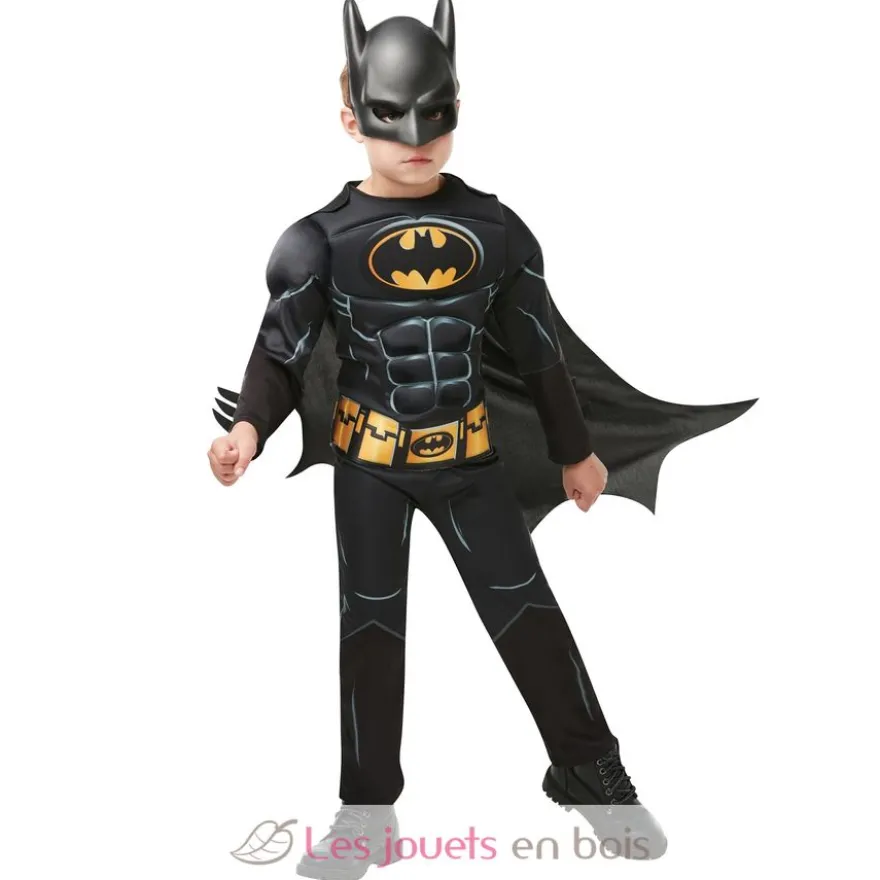 Déguisement Batman avec muscles 7-8 ans - Rubies