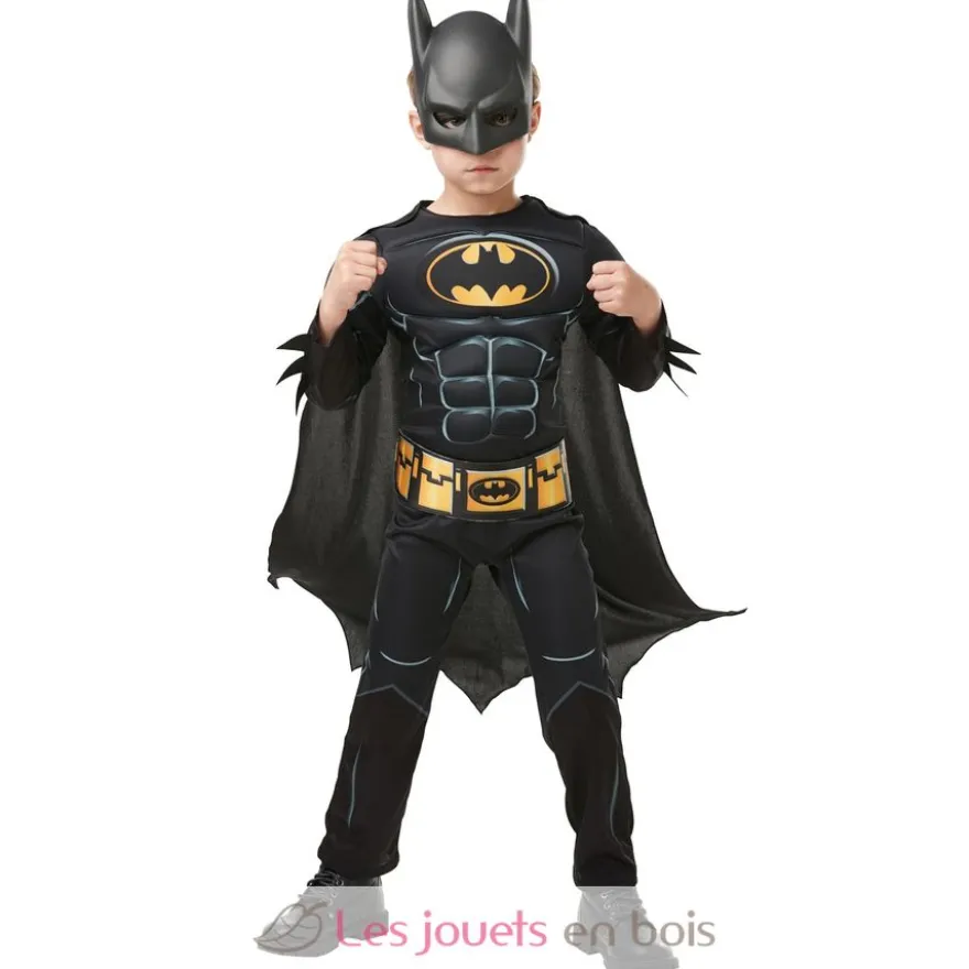 Déguisement Batman avec muscles 3-4 ans - Rubies