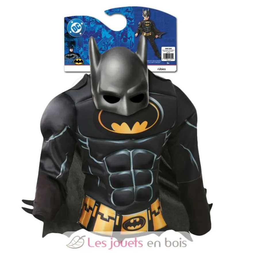 Déguisement Batman avec muscles 3-4 ans - Rubies