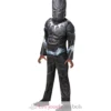 Déguisement Black Panther avec muscles 7-8 ans - Rubies