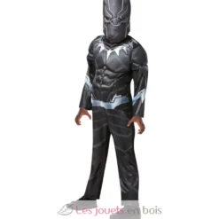 Déguisement Black Panther avec muscles 5-6 ans - Rubies
