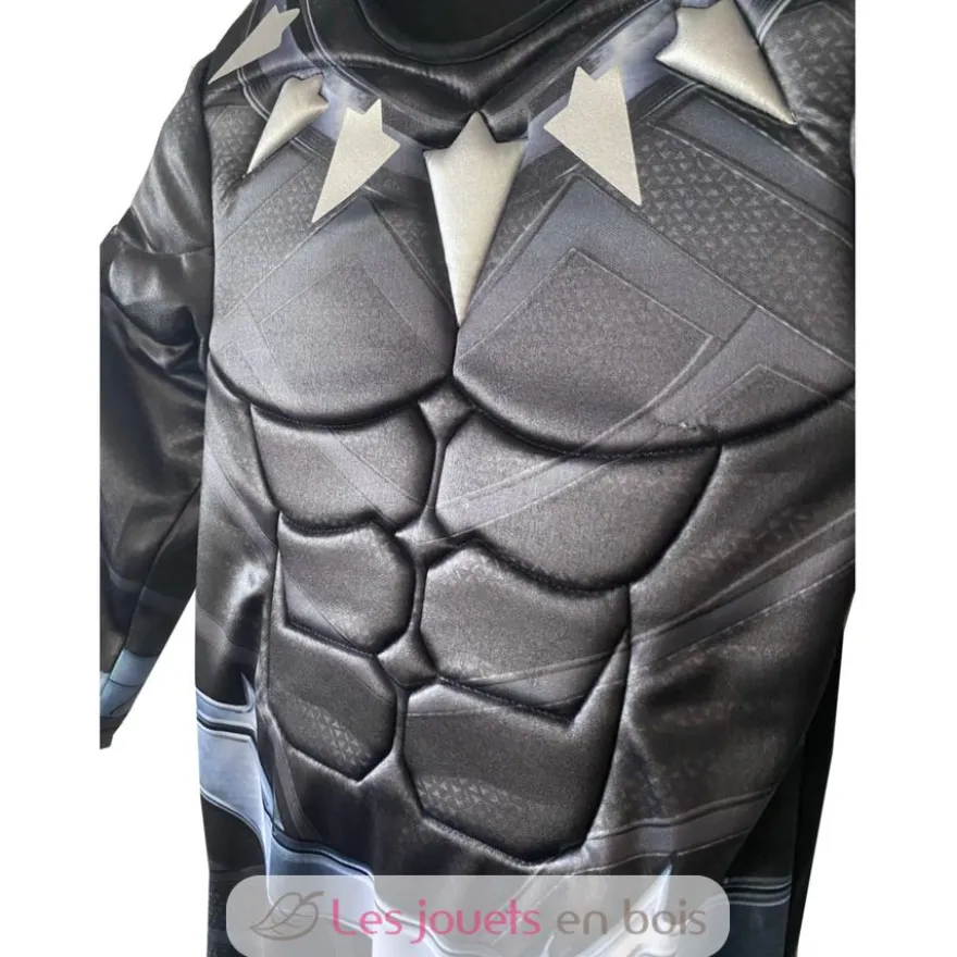 Déguisement Black Panther avec muscles 5-6 ans - Rubies