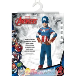Déguisement Captain America enfant 3-4 ans - Rubies