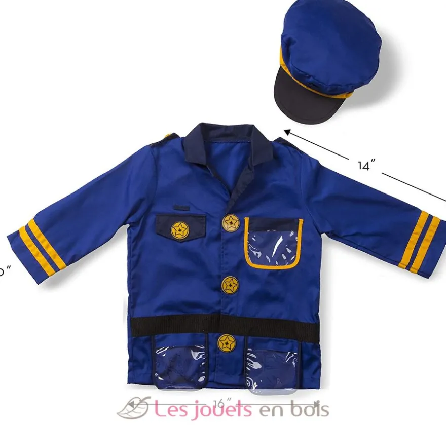 Déguisement d'agent de police - Melissa & Doug