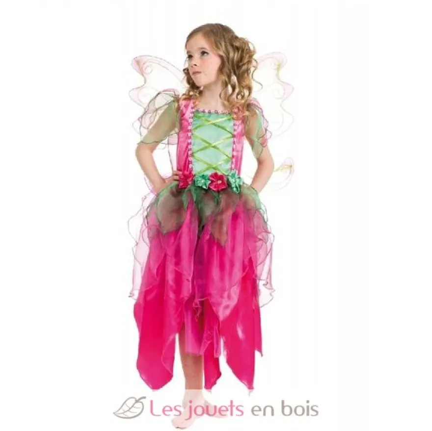 Déguisement Fée Fleur rose 116 cm 2 pcs - Chaks