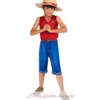 Déguisement Luffy One Piece 9-10 ans - Rubies