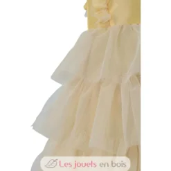 Déguisement Robe Miss France dorée 116 cm - Chaks