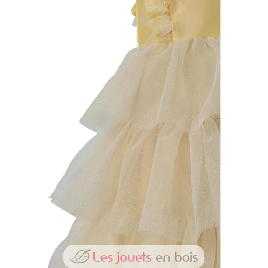 Déguisement Robe Miss France dorée 128 cm - Chaks