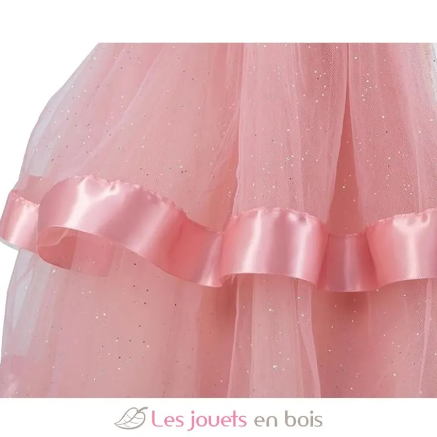 Déguisement Robe Miss France rose 116 cm - Chaks