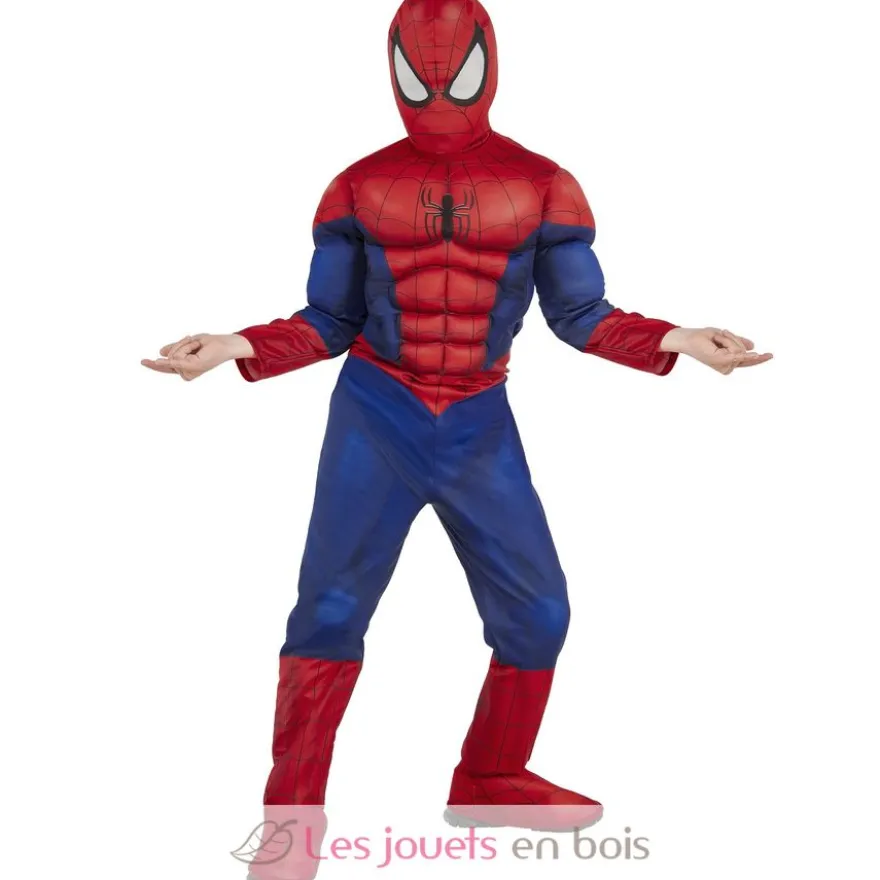 Déguisement Spider-man avec muscles 5-6 ans - Rubies
